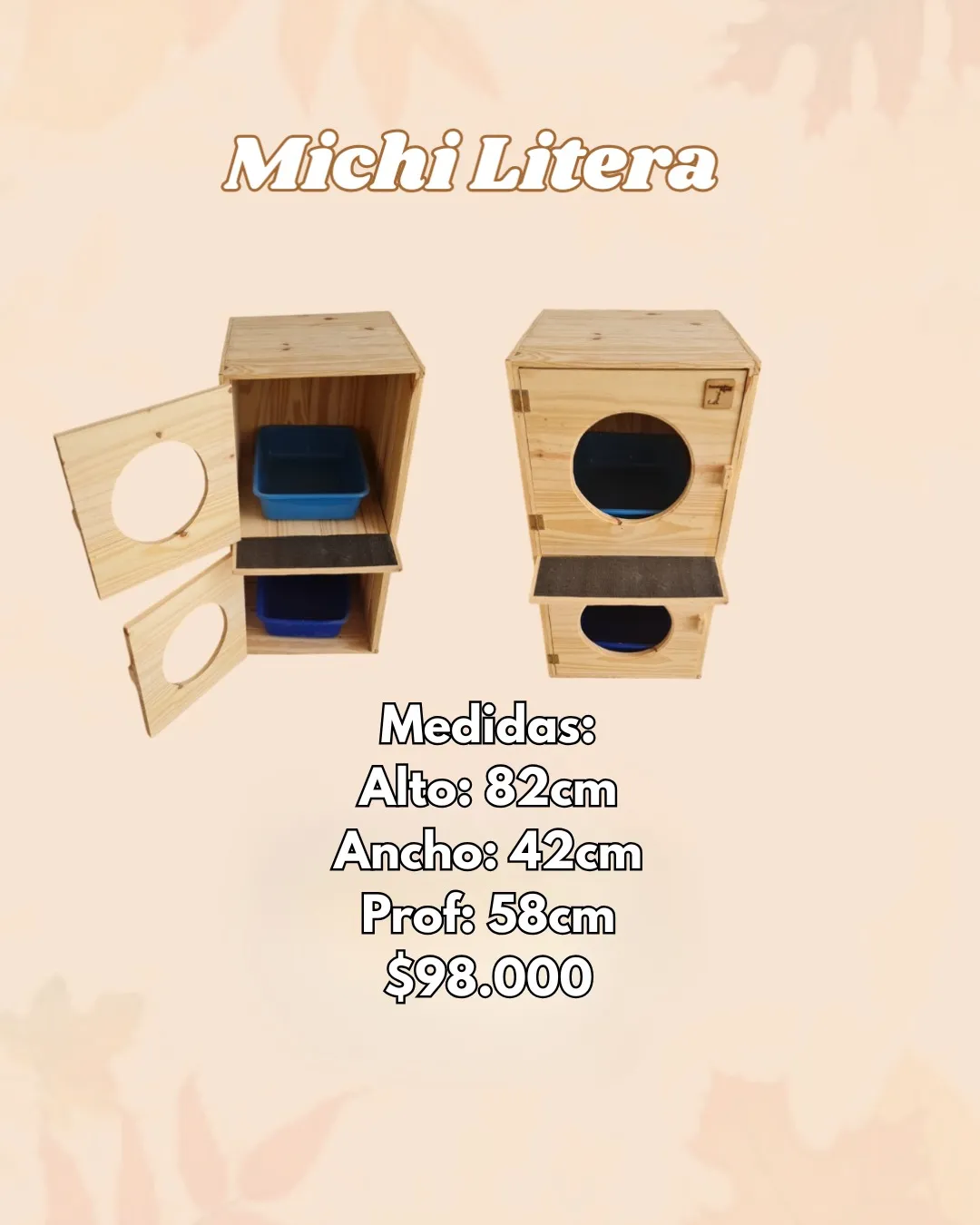 Michi Litera para gatos – El Shopping de los Bigotes