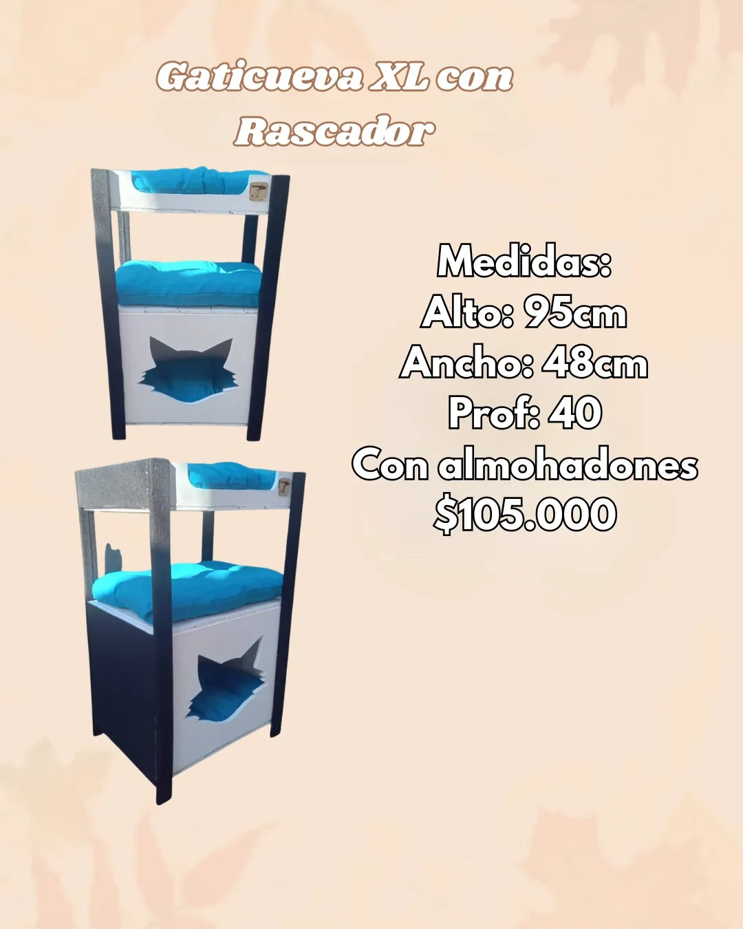 Gaticueva XL con Rascador para gatos – El Shopping de los Bigotes