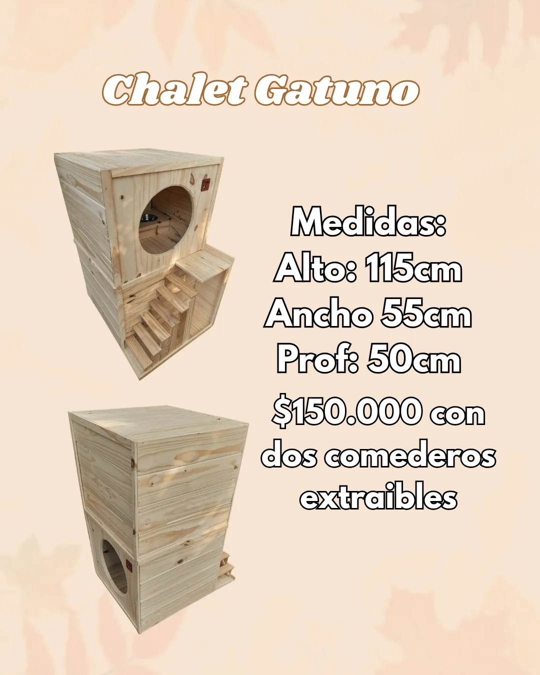Chalet Gatuno artesanal – El Shopping de los Bigotes
