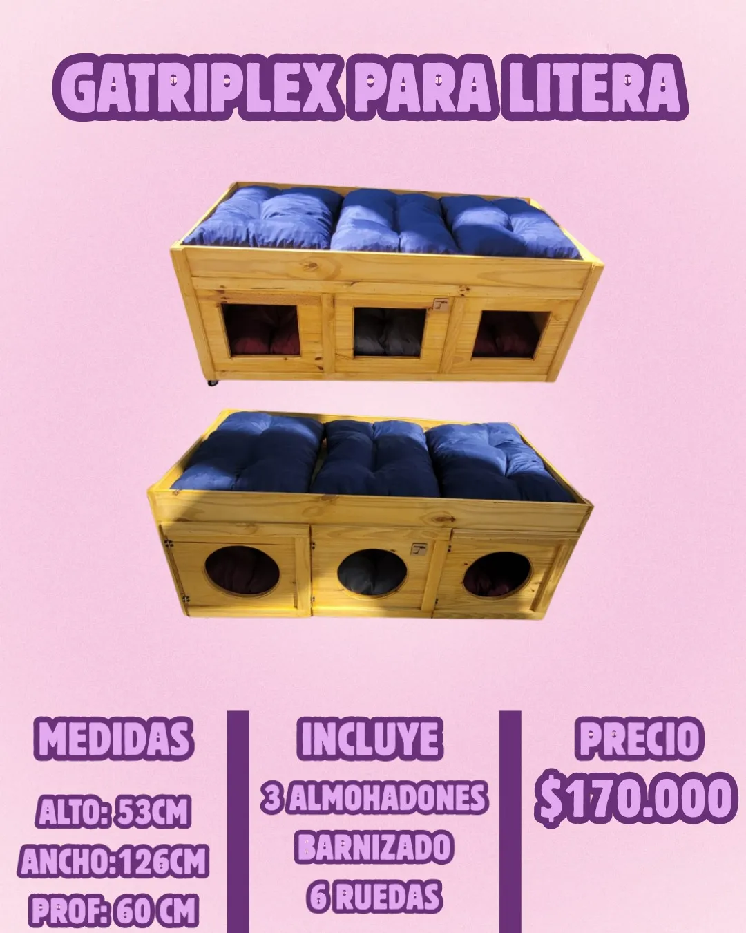 Gatriplex para Litera – El Shopping de los Bigotes