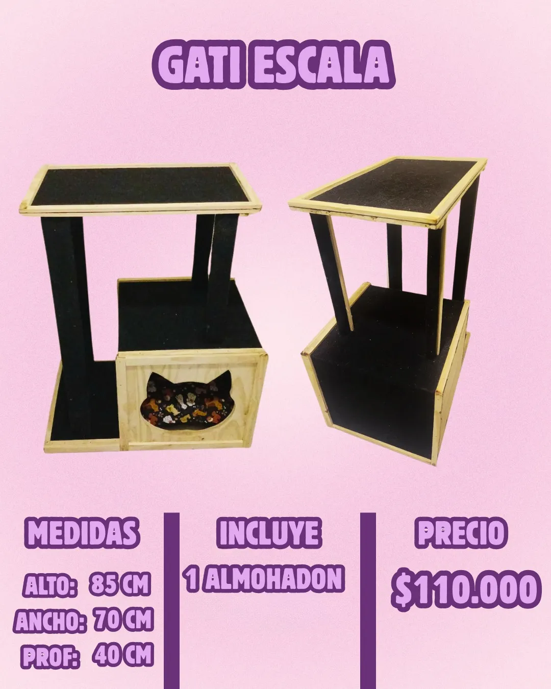 Gatiescala para gatos – El Shopping de los Bigotes