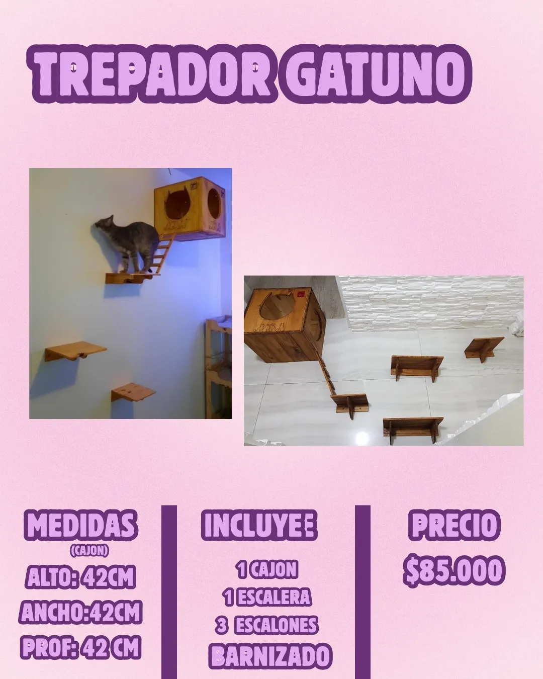 Trepador Gatuno para gatos – El Shopping de los Bigotes